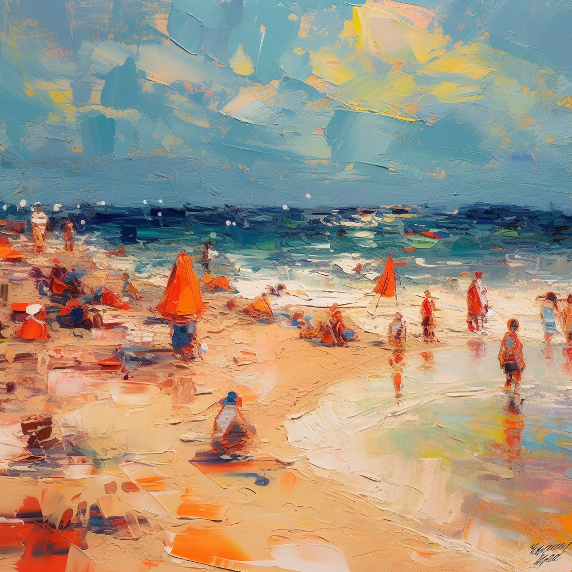 SUMMER AT THE BEACH