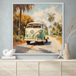 Green Volkswagen